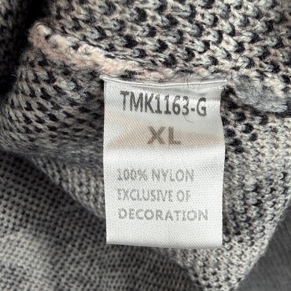 THML Gray and Pink Patterned Sweater Womens size XL. - Picture 3 of 4